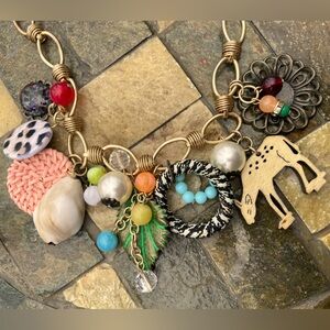 Plunder Statement Charm Necklace